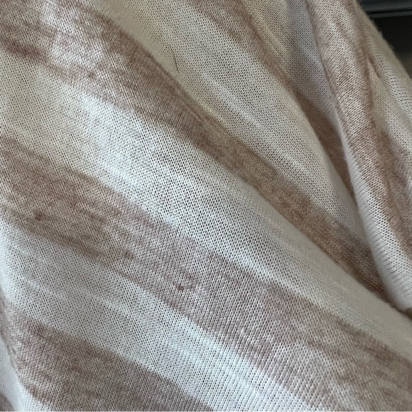 A’reve High-Low Boho Womens Striped Tunic & Lace Top, Size Medium - Picture 11 of 12